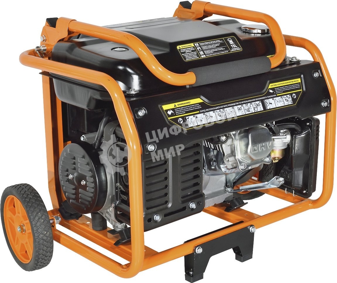 Электрогенератор бензиновый Carver PPG-3600AM, 2.8 кВт, 67 дБ, 50 кг