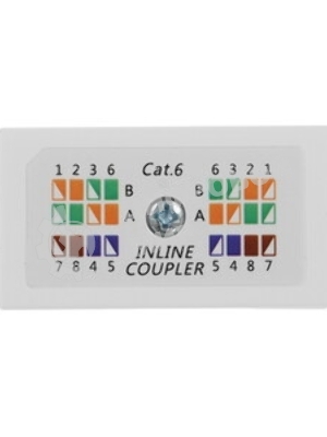 Соединитель LANMASTER LAN-CNB-STP6A белый