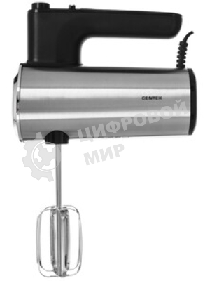 Миксер Centek CT-1101 черный/серебристый