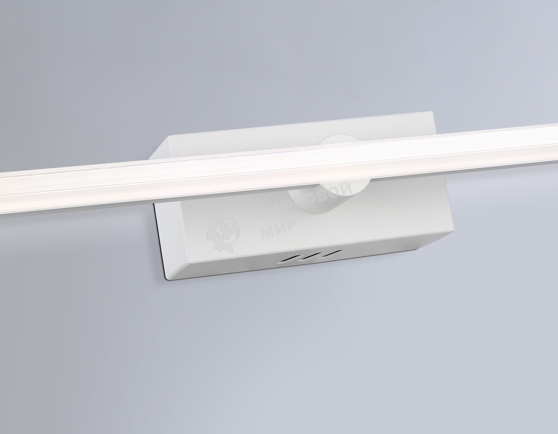 Настенный светодиодный светильник Ambrella light FL6111 WH белый 9W 3000K-6400K 410*45*80