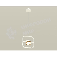 Светильник Ambrella light XB9118103 SWH/PYG белый песок/золото желтое полированное GX53 (C9118, N8124)
