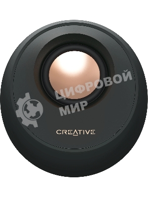 Колонка Creative Pebble Pro 2.0 черный/темно-зеленый 10Вт BT портативная