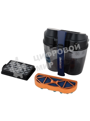 Пылесос Samsung VCC8836V36/XEV синий/черный, 430/2200 Вт, уборка сухая, пылесборник контейнер 2 л