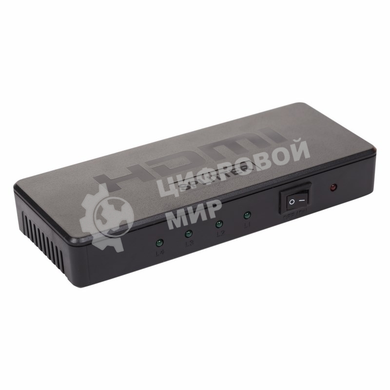 Делитель Rexant гнездо HDMI на 4 гнезда HDMI, пластик