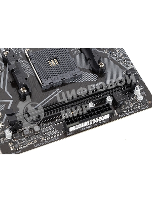 Материнская плата Gigabyte A520M S2H, AM4, AMD A520, 2xDDR4, 4xSATA, 1xM.2, 1xPCIe 3.0 x16, 2xPCIe x1, 1xHDMI, 1xDVI-D, 1xVGA, 1x 1Gb LAN, 4xUSB-A 3.2 Gen 1, 2xUSB-A 2.0, 3x3.5 мм, 7.1, mATX