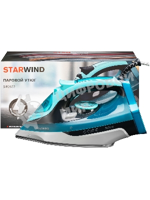 Утюг Starwind SIR2652 2600 Вт бирюзовый/черный