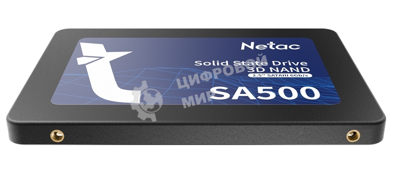 Накопитель SSD Netac SA500, 480Gb, SATA III, 2.5