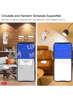 Выключатель MOES Zigbee circuit breaker 1P 16A ZCB-SC-1P16