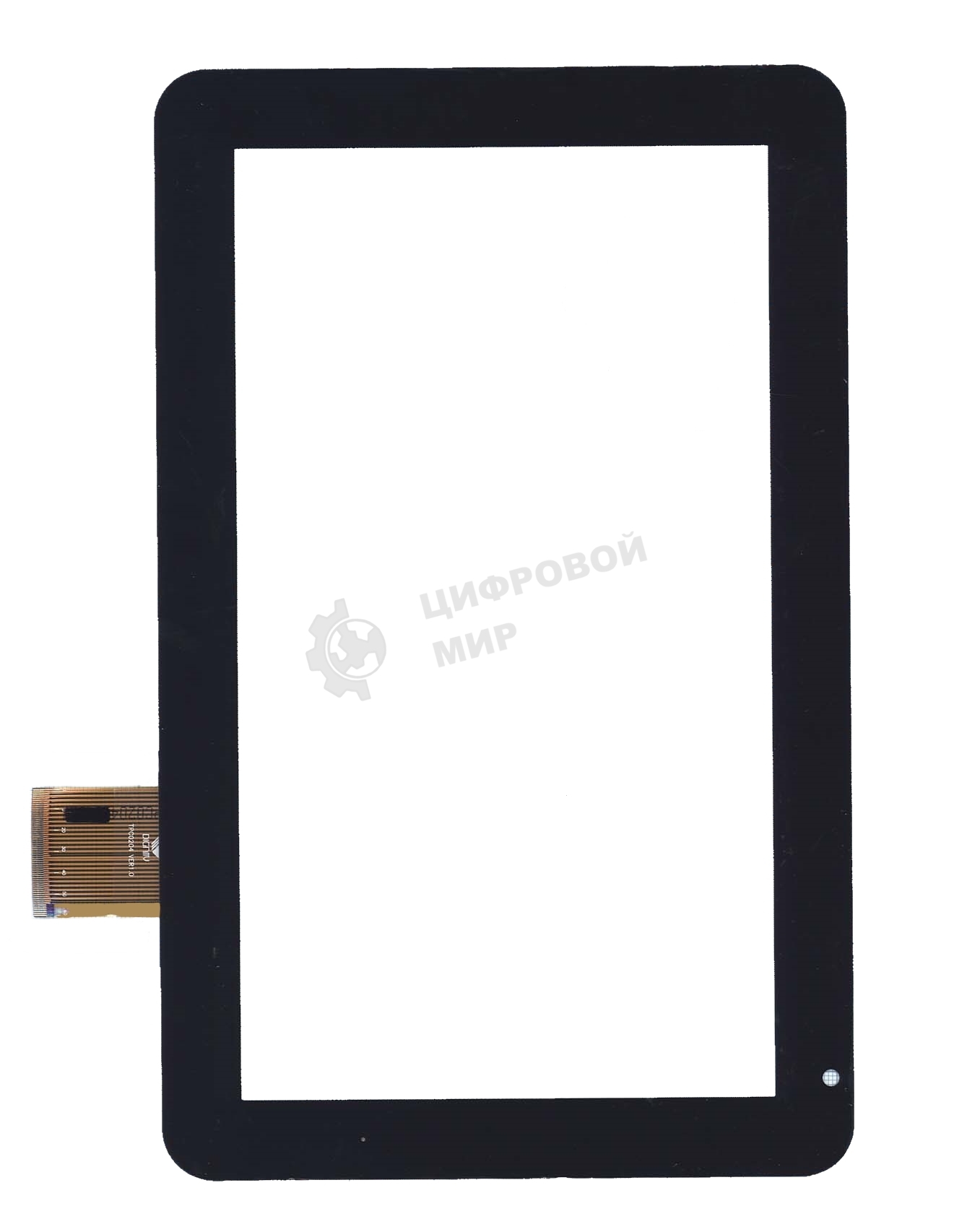 Сенсорное стекло (тачскрин) для Dns Air Tab E101. черное