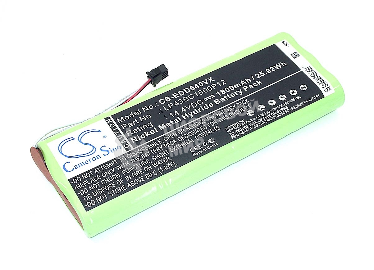 Аккумулятор для Ecovacs Deebot D523 (CS-EDD540VX) 14,4V 1800mAh Ni-MH