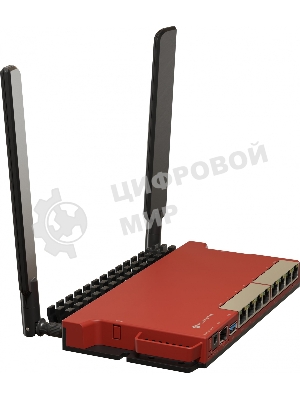 Роутер беспроводной MikroTik L009UiGS-2HaxD-IN AX600 10/100/1000BASE-TX, 2.4Ггц, 8*1Gbit, 1*SFP 2.5Gbit