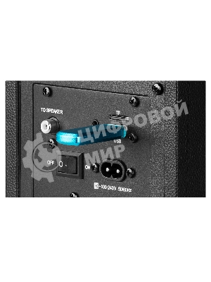 Акустическая система SVEN SPS-730 2.0 черные (2x25Вт, экокожа, USB/SD, пульт ДУ, Bluetooth)