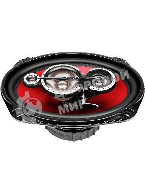 Колонки автомобильные Ural DDB AS-D6941 250Вт 15x23см (6x9дюйм) (ком.:2кол.) коаксиальные четырехполосные