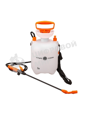 Опрыскиватель садовый помповый для растений и цветов 3л ЧЕТЫРЕ СЕЗОНА