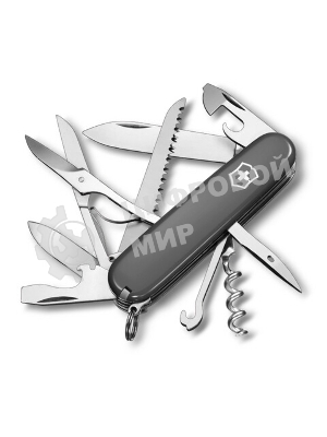 Нож перочинный Victorinox Huntsman (1.3713.3) 91мм 15функций черный карт.коробка