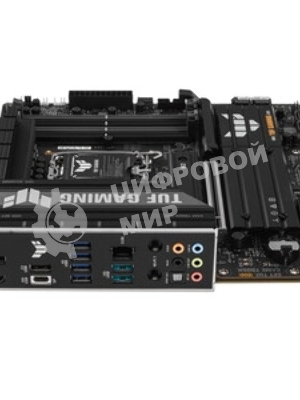 Материнская плата ASUS TUF GAMING B860M-PLUS, LGA1851, Intel B860, 4xDDR5, 4xSATA, 3xM.2, 1xPCIe 5.0 x16, DisplayPort, HDMI, USB Type-C, 1x2.5Gb LAN, 5x3.5 мм, 7.1, microATX