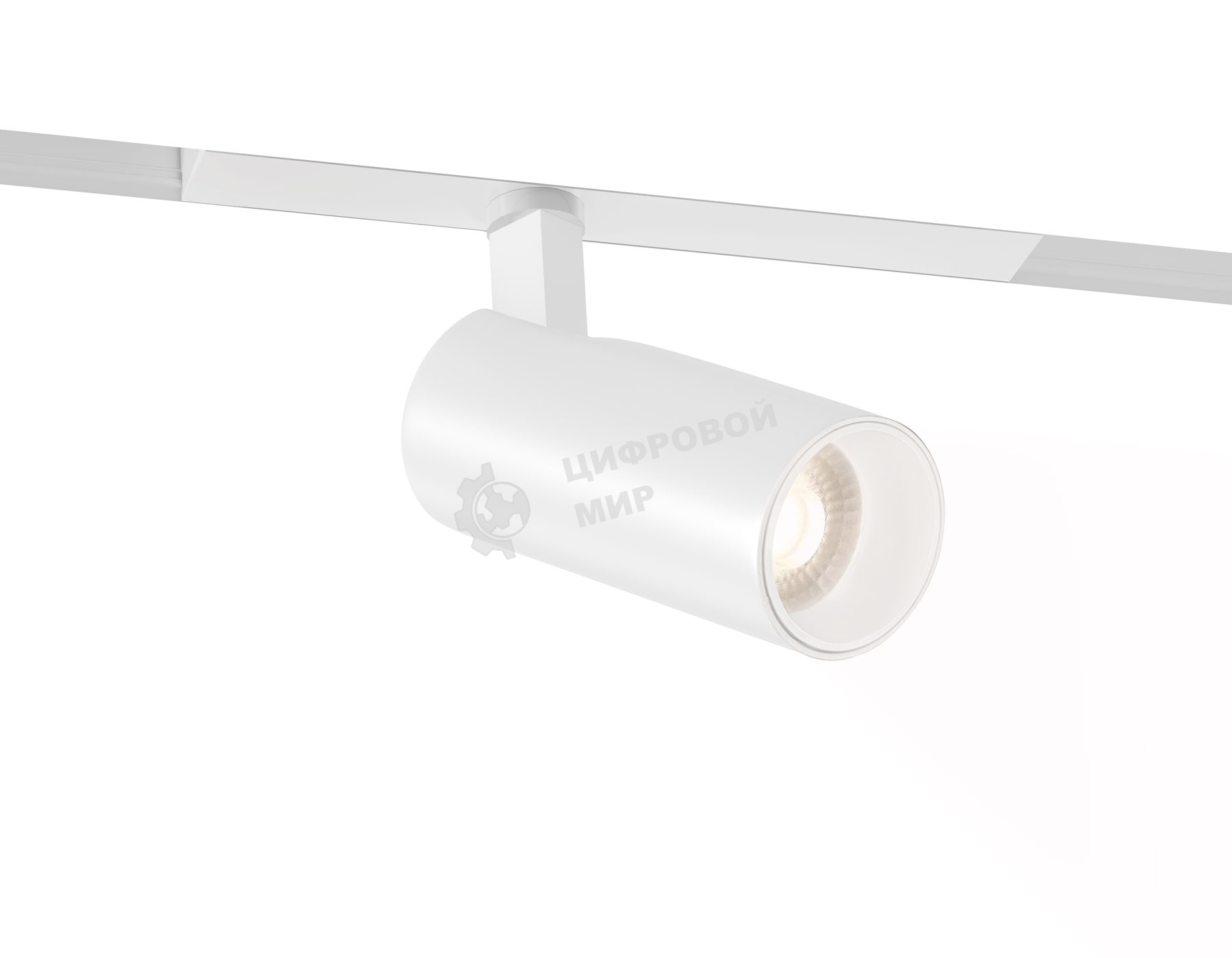 Трековый акцентный светильник Ambrella light GL8010 WH белый IP20 18W 3000-6000K 220V 24° D60*135