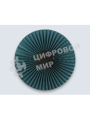 Настенный светильник Ambrella light LH72645 BK/DB черный/синий 6W 3000K D300*100