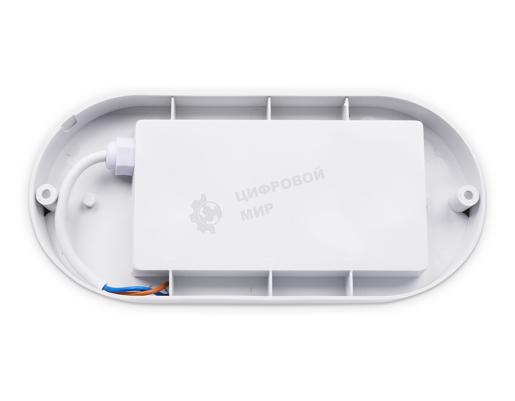 Светильник светодиодный влагозащищенный Ambrella light ST8666 WH белый IP65 LED 6500K 20W 220*100*60
