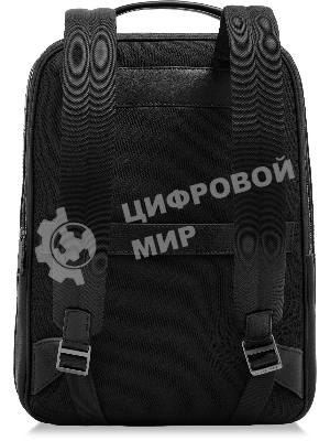 Рюкзак мужской The Bridge Ludovico 063126LZ/7R черный натур.кожа