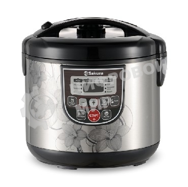 Мультиварка Sakura SA-7753B 5 л, 800 Вт, функция 