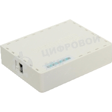 Роутер MikroTik RB750Gr3 hEX (RouterOS L4) with power supply and case 5 port 10/100/1000 гигабитный высокопроизводительный Ethernet