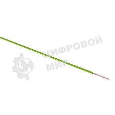 Провод ПГВА Rexant 1х0.50 мм², зеленый, бухта 100 м