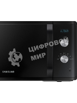 Микроволновая печь Samsung MS23K3614AK черный, 23 л, 800 Вт, переключатели - поворотный механизм