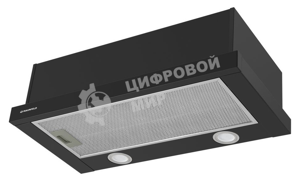 Вытяжка встраиваемая Maunfeld VS Fast 60 черный, 60 см, 850 куб. м/ч, 47 дБ