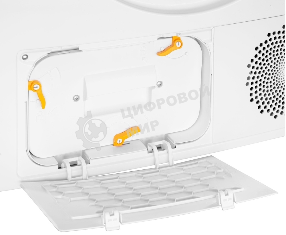 Сушильная машина MAUNFELD MFDM169WH белый, 9 кг, сушка - конденсационная, программ - 16, 59.5 x 84.5 x 64 см