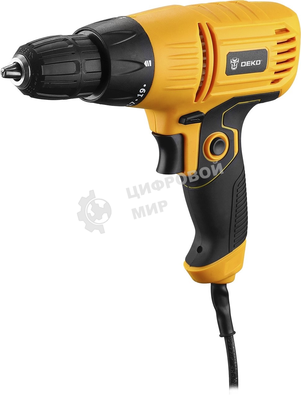 Дрель-шуруповерт сетевая Deko DKSD500W, 500Вт