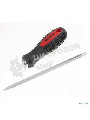 Отвертка Matrix комбинированная SL6,0/Ph2 мм, CrV, антискользящая двухкомп. рукоятка