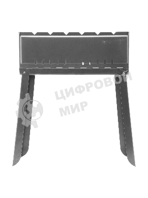 Мангал-дипломат Palisad Camping 455х300х550 мм