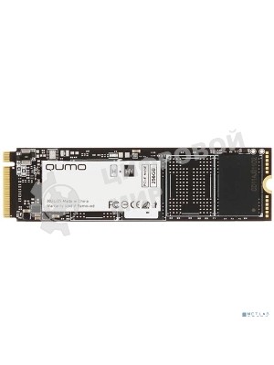 Накопитель SSD QUMO Novation, 256Gb, M.2 2280, PCIe 3.0 x4, NVMe, R/W 3100/1290