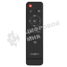 Акустическая система SVEN SPS-730 2.0 черные (2x25Вт, экокожа, USB/SD, пульт ДУ, Bluetooth)