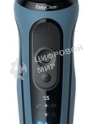 Электробритва Braun S5 52-A1650s c дорожным чехлом синий/черный насадки для тела/триммер для бороды тип 5762