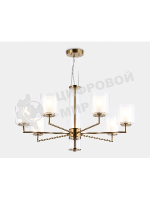 Люстра Ambrella light LH56013/7 BS/FR латунь/белый матовый E14*7 max 40W D790*1260
