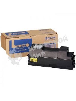 Картридж лазерный Kyocera TK-360 (1T02J20EU0/1T02J20EUC) черный для FS-4020DN 20000 стр.