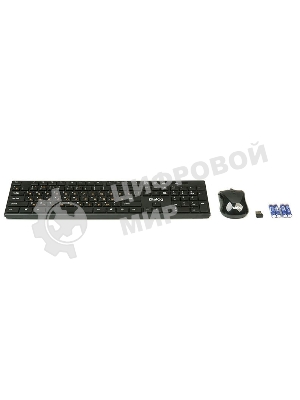 Комплект клавиатура+мышь Dialog KMROP-4030U беспроводной, USB, 1600 DPI, чёрный