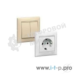Выключатель Legrand 774305 Valena двухклавишный 10 AX(слоновая кость)