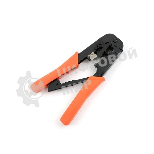 Инструмент Cablexpert T-568R, обжимной универс. с фиксатором, для витой пары и тел.линии 