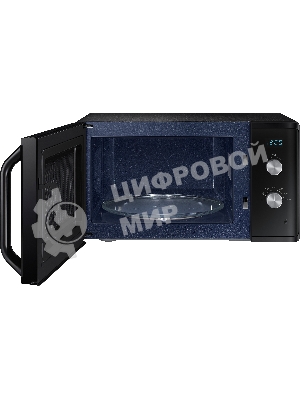 Микроволновая печь Samsung MS23K3614AK черный, 23 л, 800 Вт, переключатели - поворотный механизм
