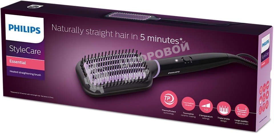 Расческа-выпрямитель Philips BHH880/00