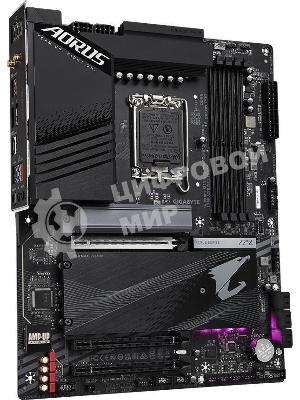 Материнская плата Gigabyte Z790 AORUS ELITE AX, LGA 1700, Intel Z790, 4xDDR5, 6xSATA, 4xM.2, 1xPCI-E 5.0 x16, 1xPCI-E 3.0 x4, 1xDP, 1xHDMI, 1x 2.5Gb LAN, 2xUSB-A 2.0, 3xUSB-A 3.2 Gen 1, 2xUSB-A 3.2 Gen 2, 1xUSB-C 3.2 Gen 2x2, 7.1, ATX