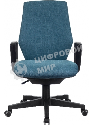 Кресло офисное Бюрократ CH-545 синий 38-415 крестовина пластик