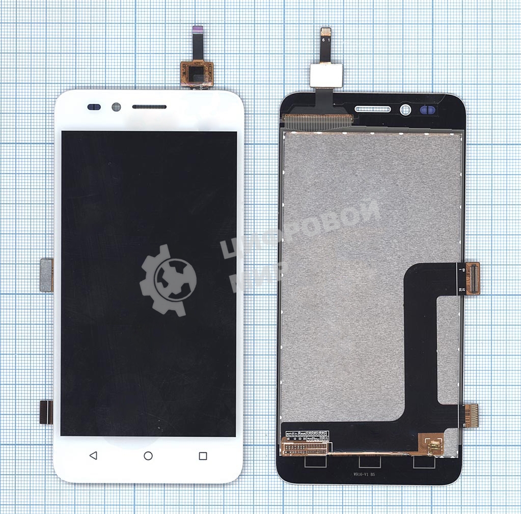 Дисплей для Huawei Y3II 4G (D2Y3II 4G) белый