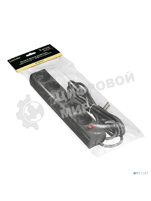 Сетевой фильтр ExeGate EX221188RUS SP-5-5B (5 розеток, 5 м, евровилка, черный)