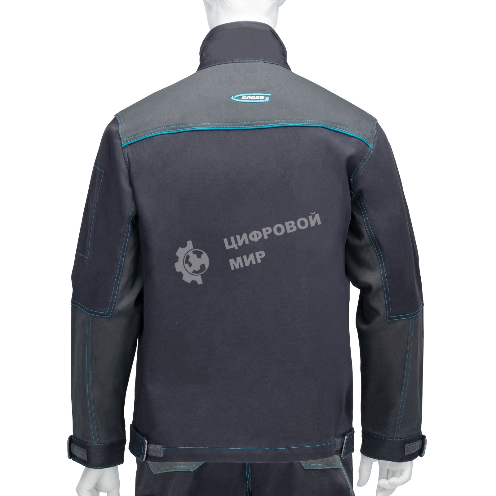 Куртка профессиональная рабочая, 97% хлопок 3% спандекс, XL Gross