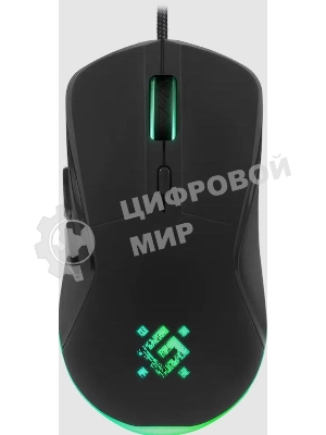 Мышь проводная Defender Arga GM-049 черный, 3600 dpi, USB, кнопки - 6
