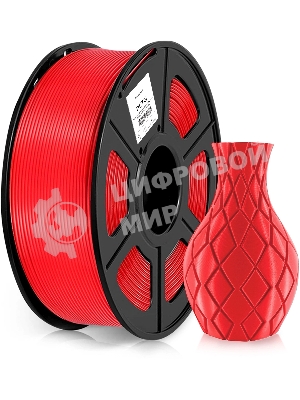 Пластик для принтера 3D Cactus CS-3D-PETG-1KG-RED PETG d1.75мм 1кг 1цв.
